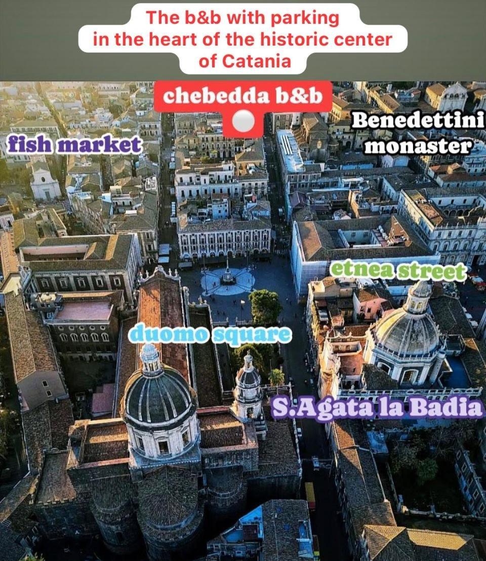 Chebedda B&B Catania Bagian luar foto
