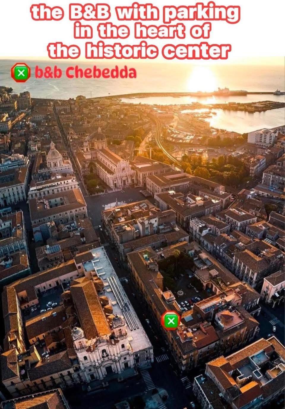 Chebedda B&B Catania Bagian luar foto